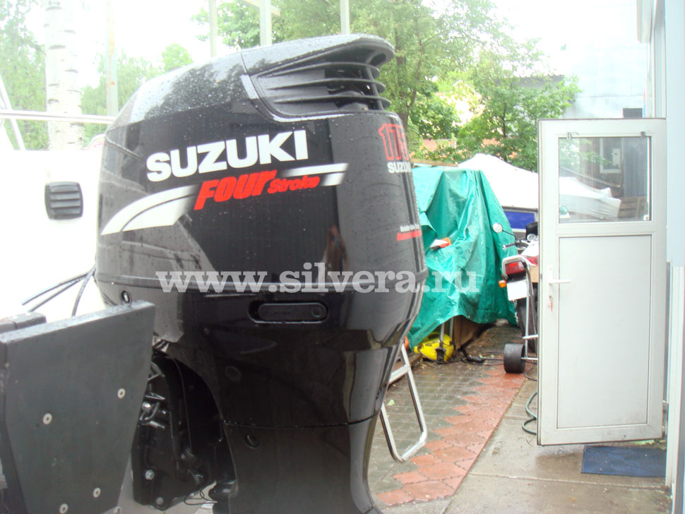алюминиевый катер silver star cabin 650 и лодочный мотор Suzuki DF175