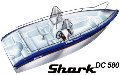  Silver DC 580 Shark